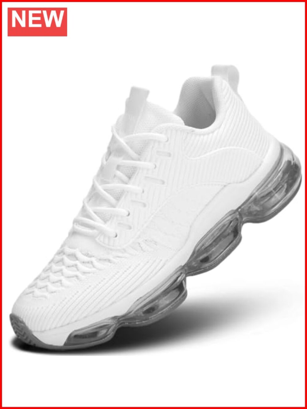 Air Cushion Walking Running Shoes Sneakers Breathable Sport Gym Fitness Cross
